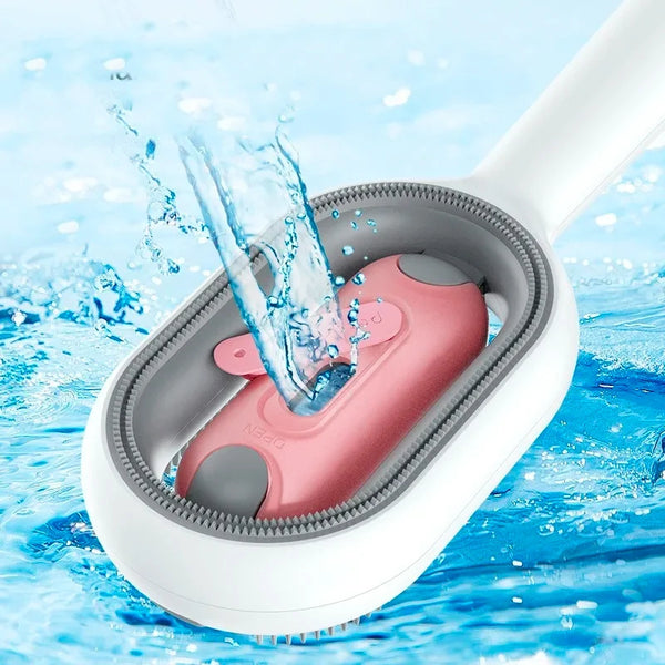 Brosse avec petit réservoir d'eau et lingettes - FELINSPA™