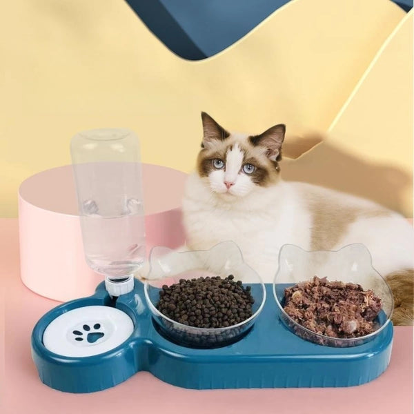 Mangeoire à séparation pour chat -Felinspa™