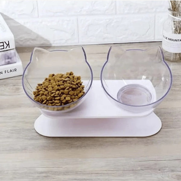 Gamelle Orthopédique Anti-Vomissement Pour Chat - Felinspa™